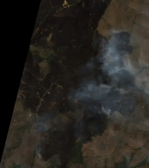 After — Hlabisa Local Municipality (Sentinel-2, 2026-09-16)