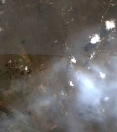 After — Endumeni Local Municipality (Sentinel-2, 2026-09-21)