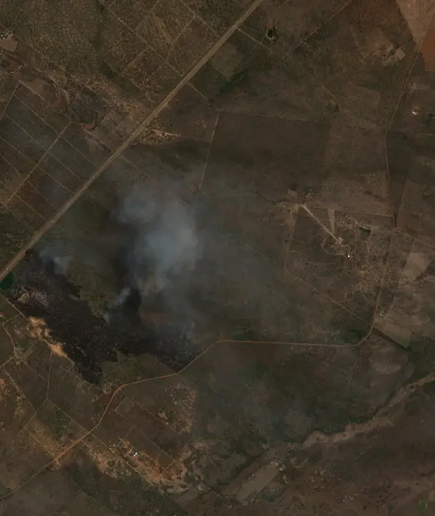 After — Mookgopong Local Municipality (Sentinel-2, 2026-10-22)