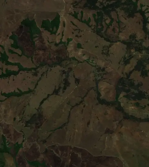 After — Alfred Duma Local Municipality (Sentinel-2, 2026-10-09)