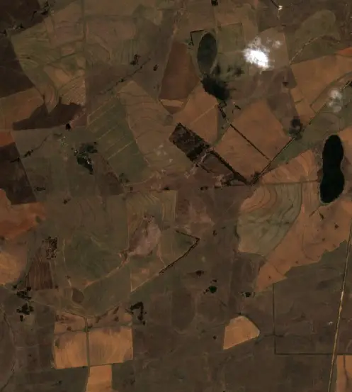 After — Lekwa Local Municipality (Sentinel-2, 2026-09-22)