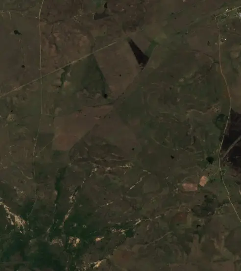 After — eMadlangeni Local Municipality (Sentinel-2, 2026-10-14)