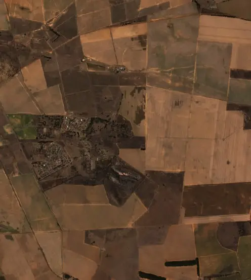 Before — Vierfontein (Sentinel-2, 2026-08-18)
