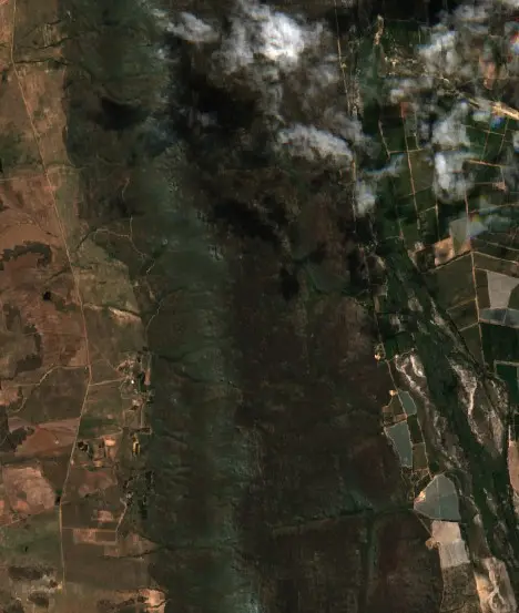 After — Cederberg Local Municipality (Sentinel-2, 2026-10-03)