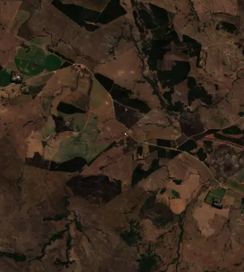 Before — Mkhondo Local Municipality (Sentinel-2, 2026-08-25)