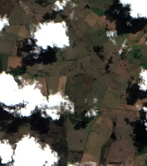 After — Dannhauser Local Municipality (Sentinel-2, 2026-10-04)