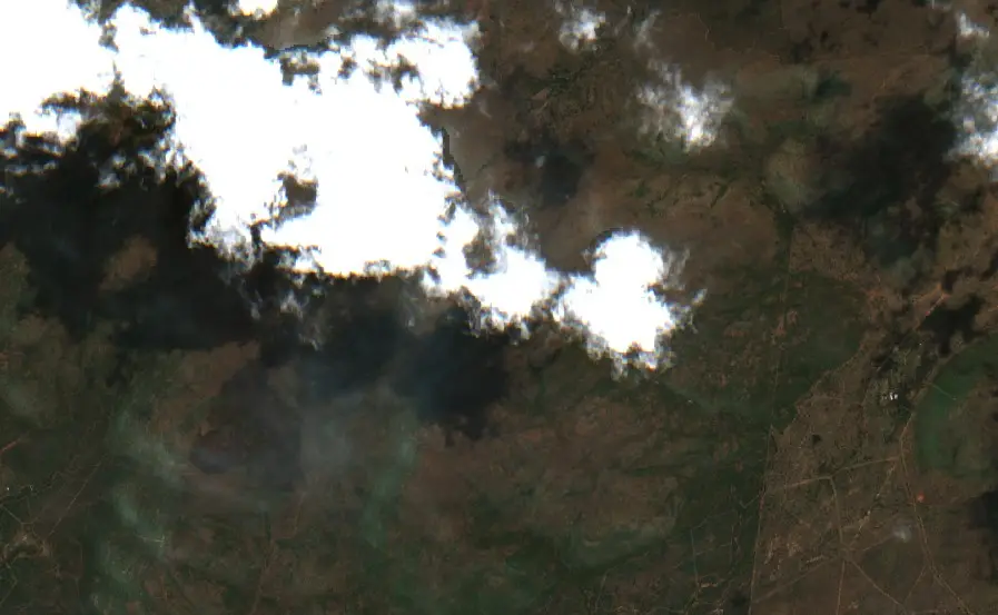 After — Leeupoort Vakansiedorp (Sentinel-2, 2026-10-17)