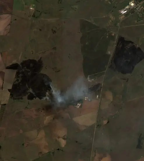 After — Vrede (Sentinel-2, 2026-10-12)