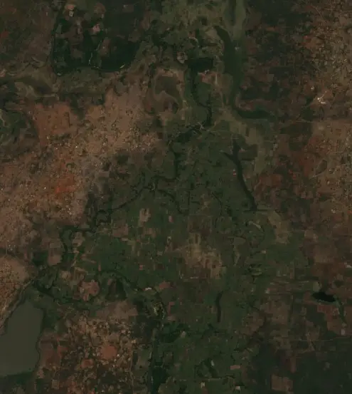 Before — uMhlabuyalingana Local Municipality (Sentinel-2, 2026-10-09)