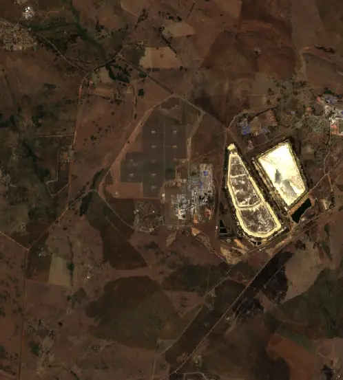 After — Westonaria Local Municipality (Sentinel-2, 2026-09-12)