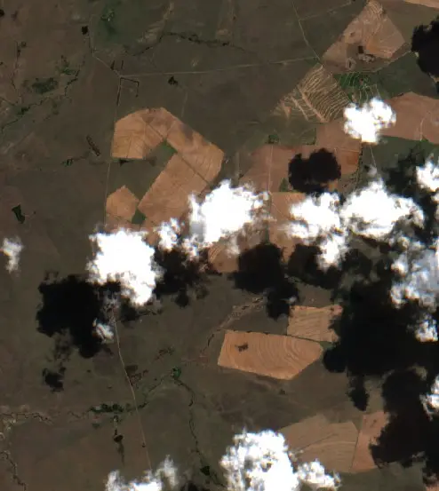 After — Ngwathe Local Municipality (Sentinel-2, 2026-10-07)